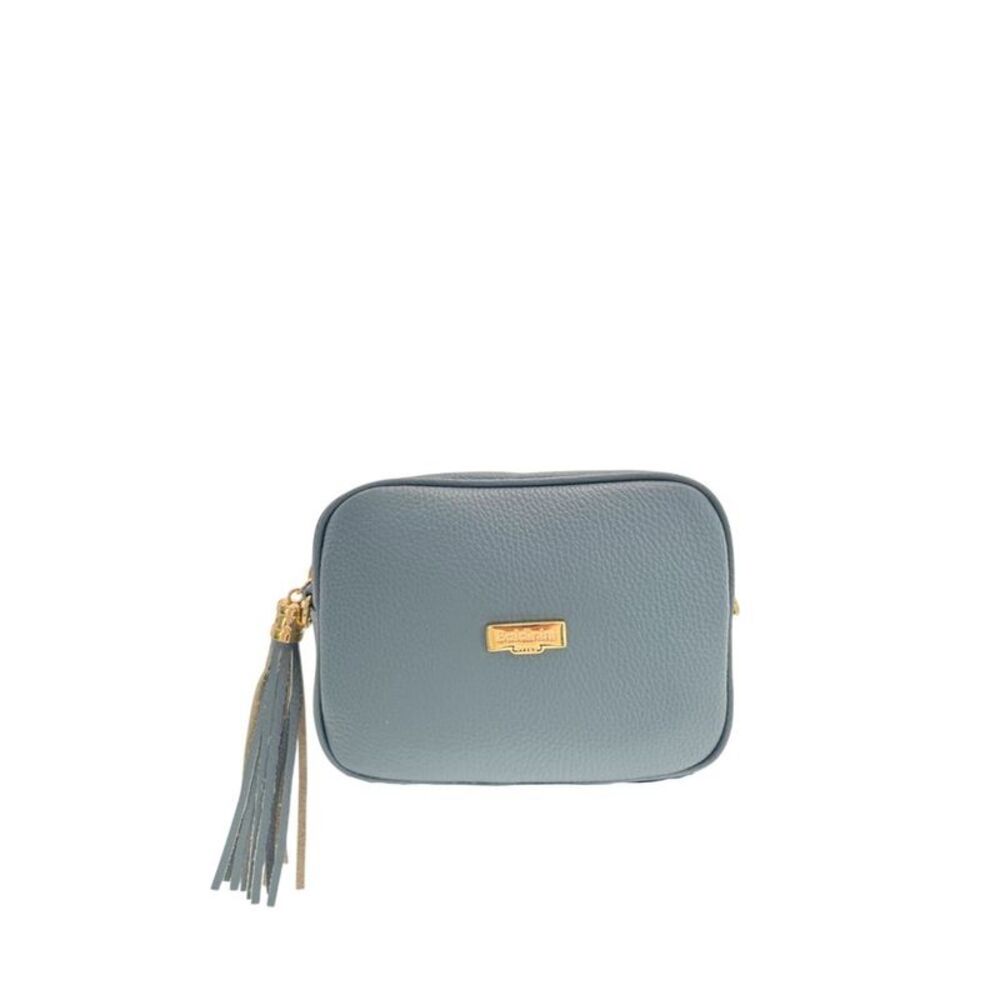 Baldinini Trend Blue Leather Women Crossbody Women's Bag